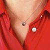Small Family Tree Charm Necklace - Image 2