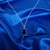 Little Black Bear Charm Necklace