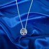 Small Family Tree Charm Necklace