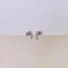 Shiny Dolphin Stud Earrings - Image 3