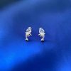 Shiny Dolphin Stud Earrings