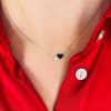 Two Hearts Pendant Necklace - Image 2