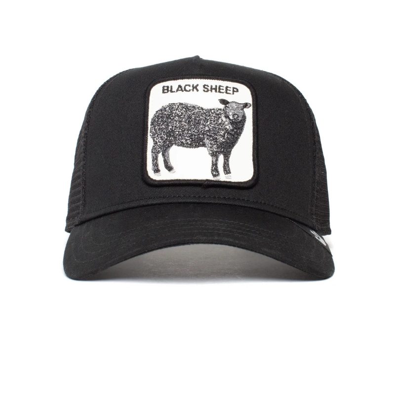 Black Sheep Trucker Cap White Patch