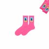 Mixed Color Fun Cactus Socks