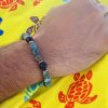 African turquoise gemstone bracelet - Image 2