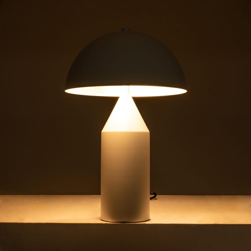 Modern Two-Light Table Lamp - Image 2