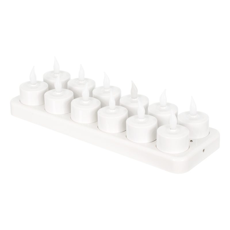 Flameless Rechargeable Led lights (12 Set) - Image 3