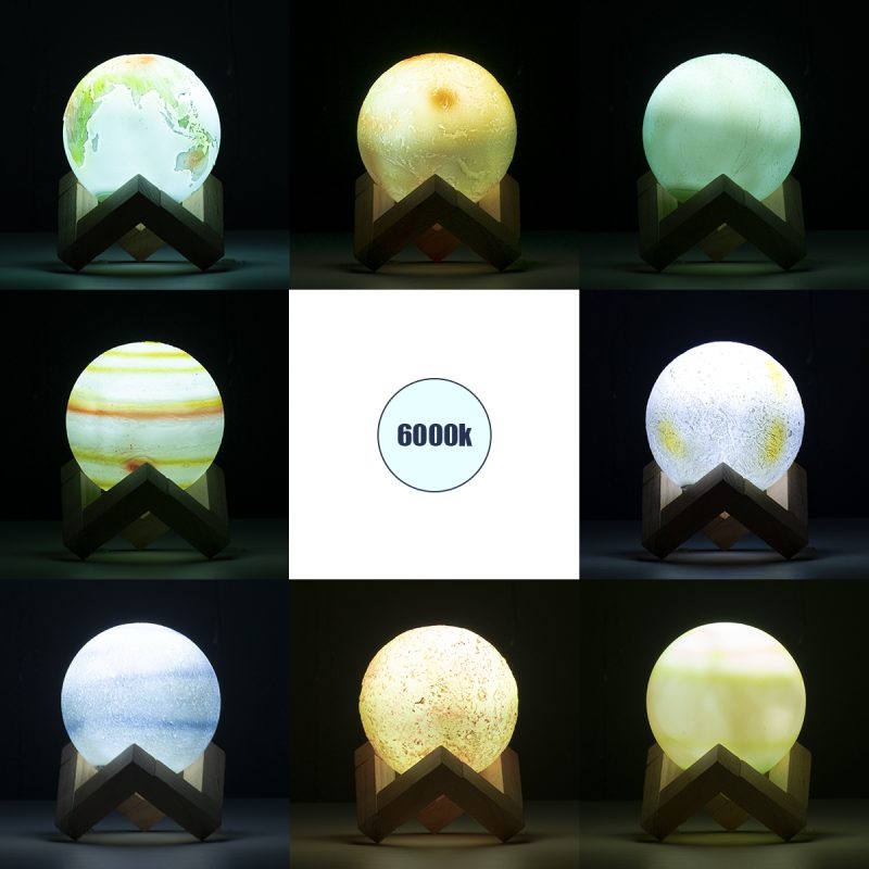 Set of 8 pcs. Modern LED Table Lamps - Image 3