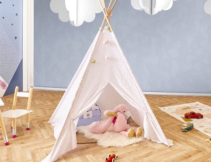 Teepee Children's Tent Home Deco Kids