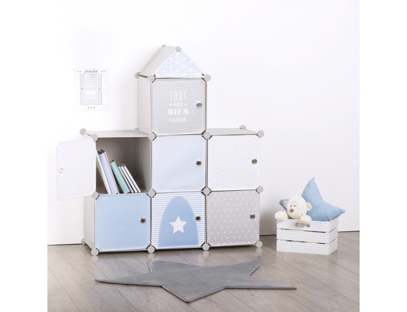 Cube Storage Cabinet For Kids "Castle"