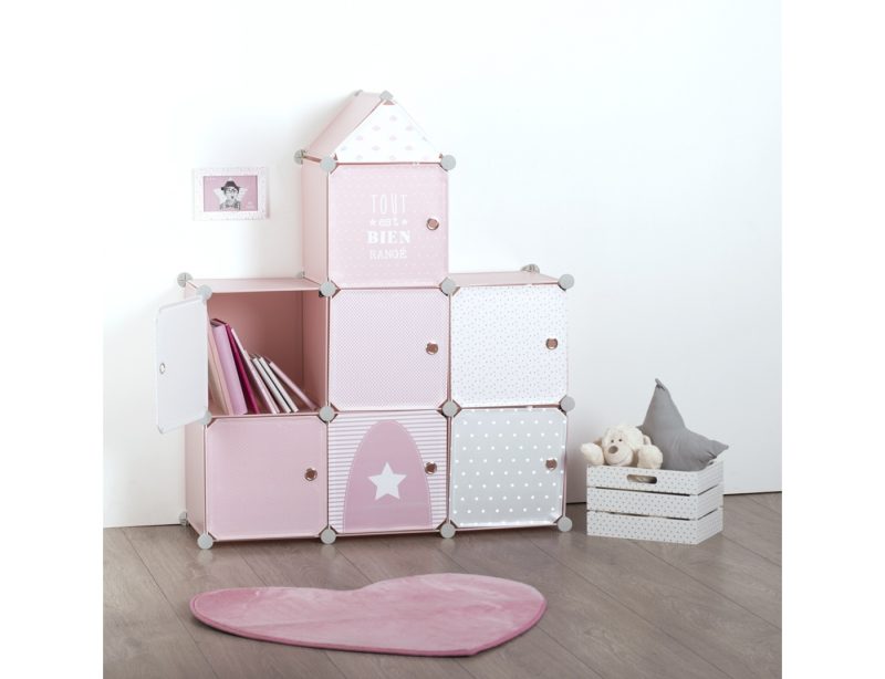 Cube Storage Cabinet For Kids "Castle"