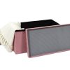 Pink Foldable Storage Bench - Image 6