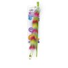 AFP Cat Toy Long Fluff Wand Pink