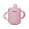 FreeON Silicone cup with handles Pink