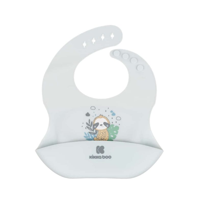 Waterproof Silicone Bib with Food Collector